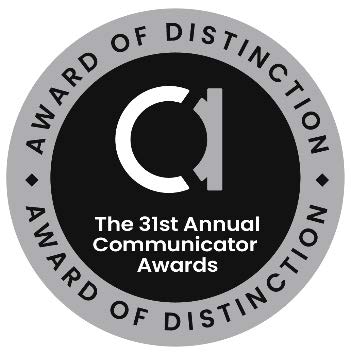 Award of Excellence. The 30th Annual Communications Awards logo