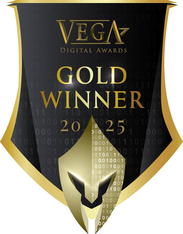 Vega digital Awards Gold Winner 2025