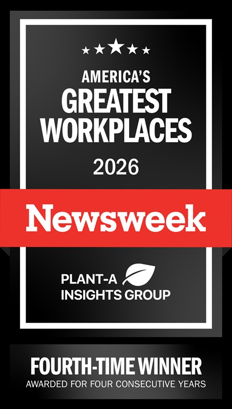 America's Greatest Workplaces 2026. Newsweek. Fourth time winner