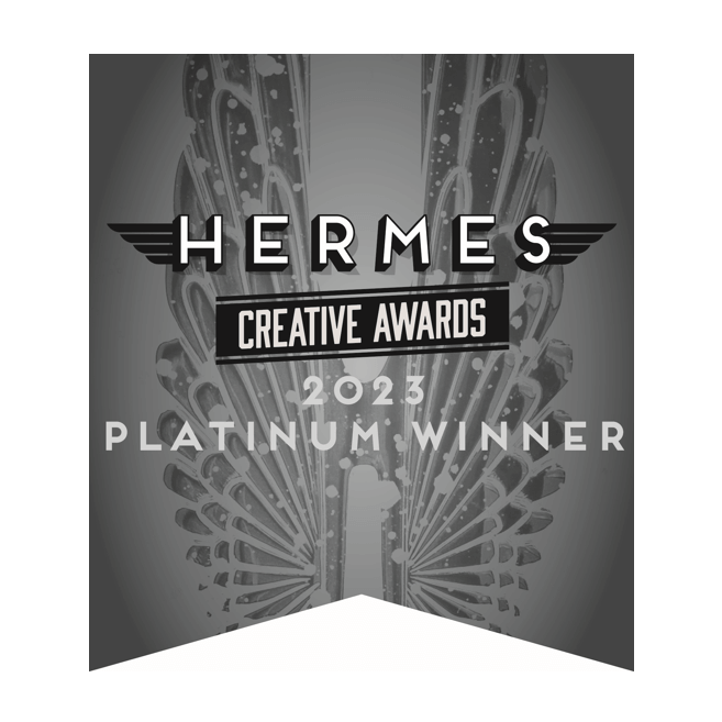 hermes creative award logo