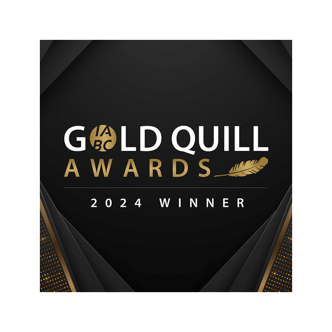 gold quill award logo