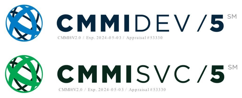 CMMIDEV /5 CMMISVC /5 logo