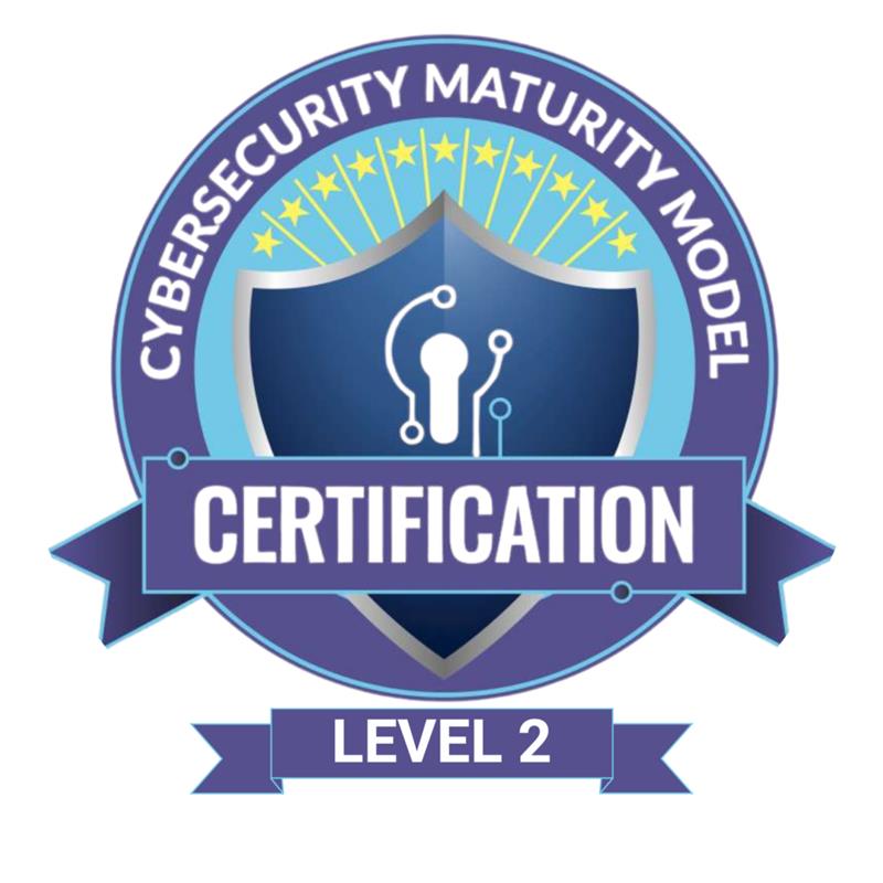 Cybersecurity Maturity Model Level 2 Certification logo