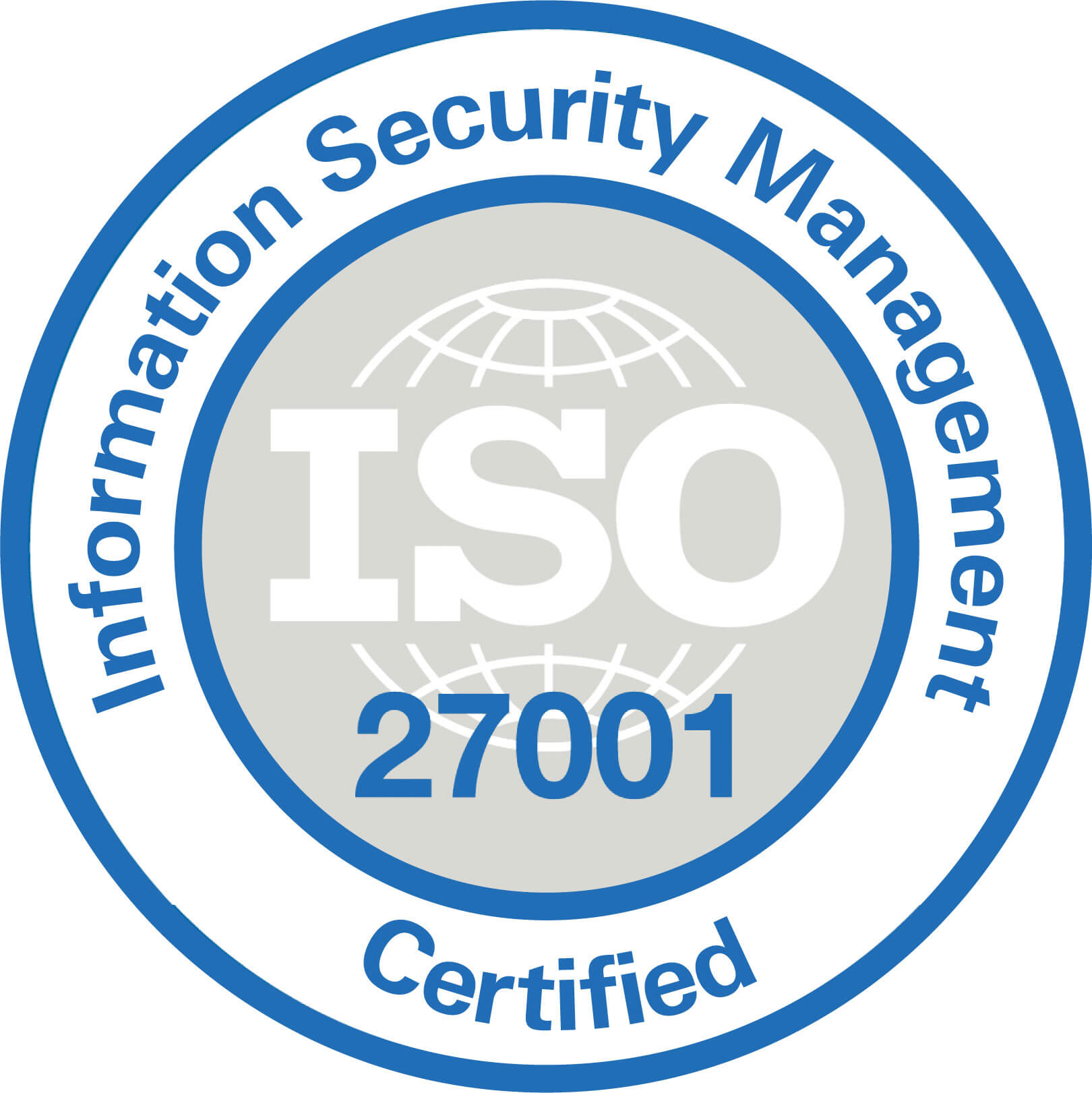 Information Security Management Certified ISO 27001 logo