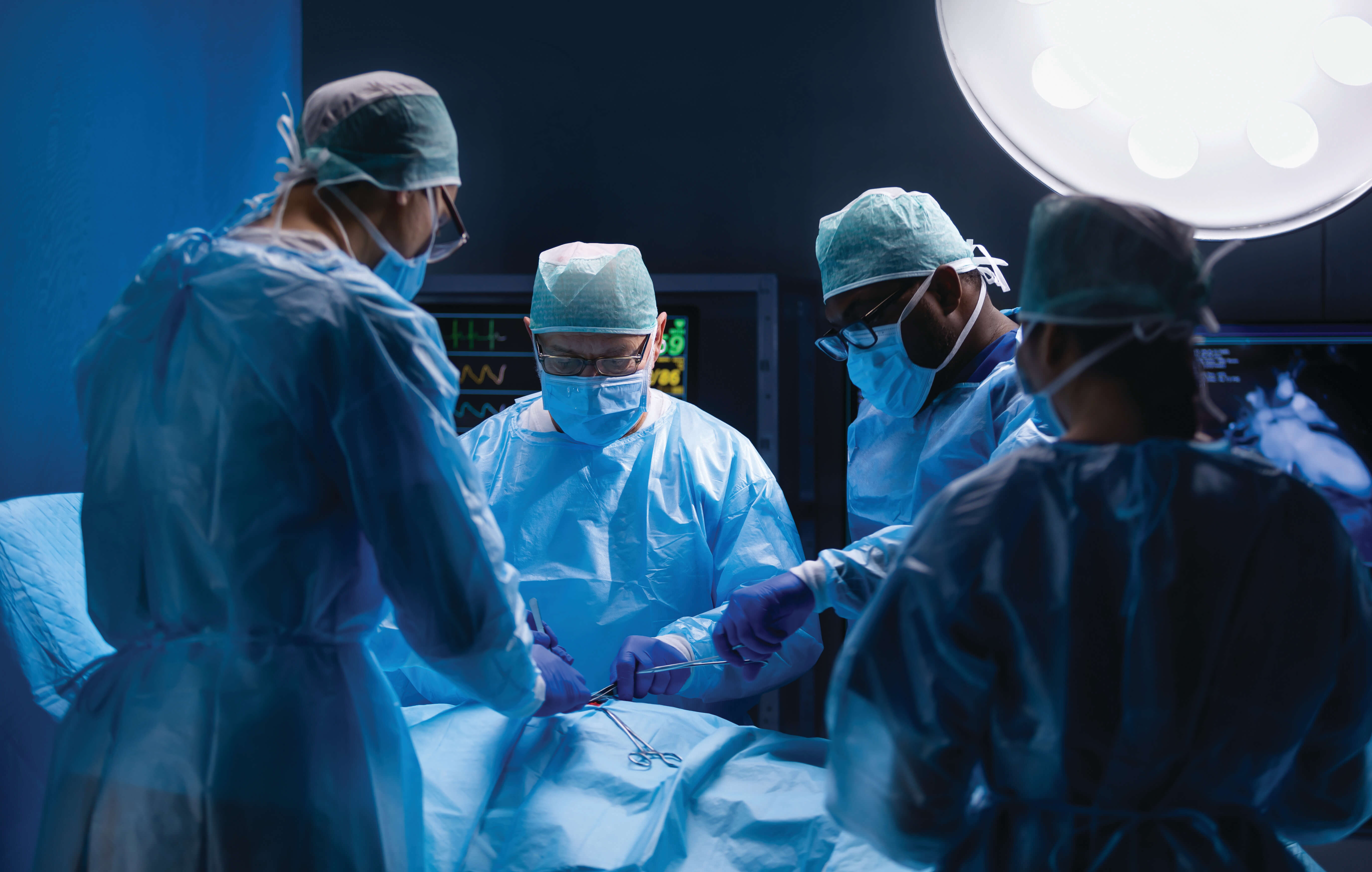 doctors in operating room