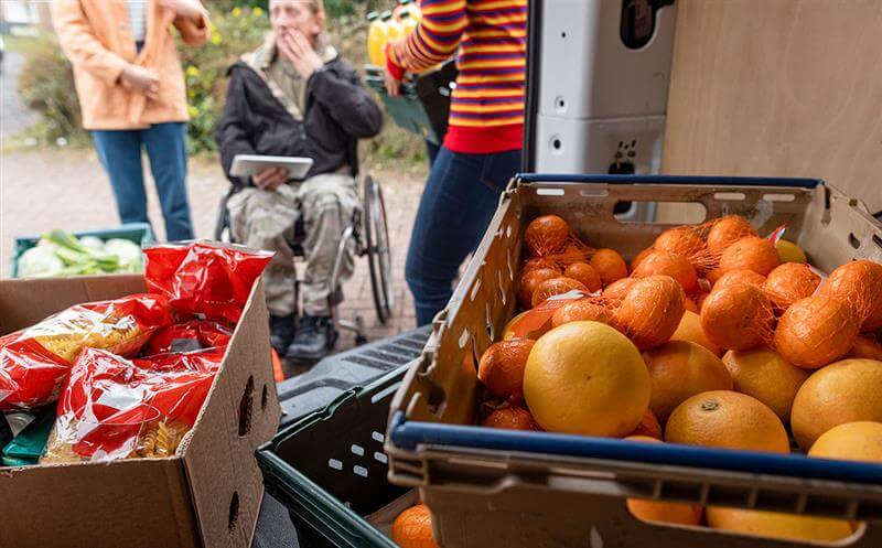 Bailey House food pantry