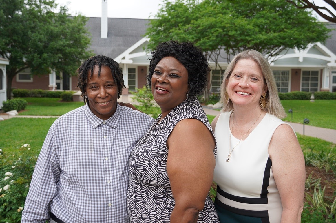 Graduates of The Women's Home celebrating their recovery together 