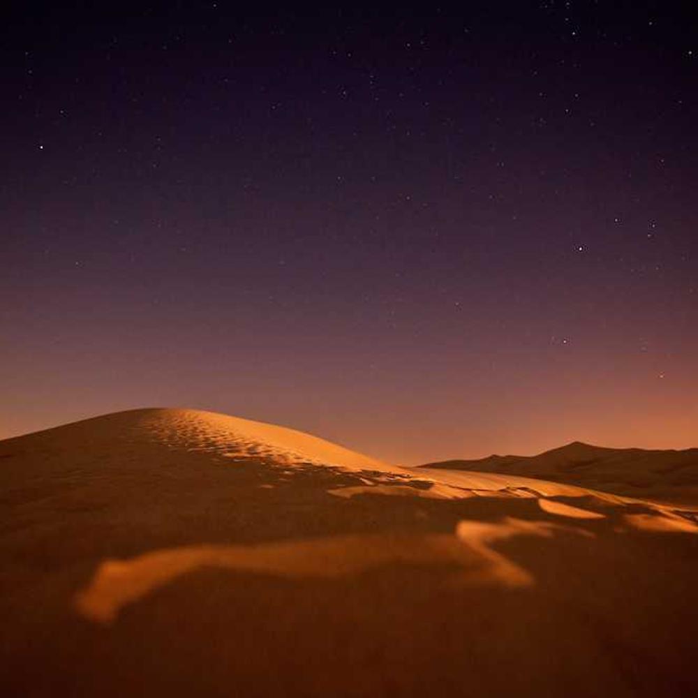 Desert landscape.