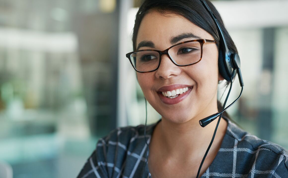 Call center worker.