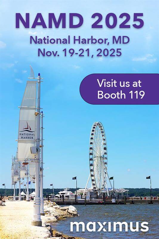 NAMD 2025 National Harbor, MD. Nov. 19-21, 2025. Visit us at booth 119.