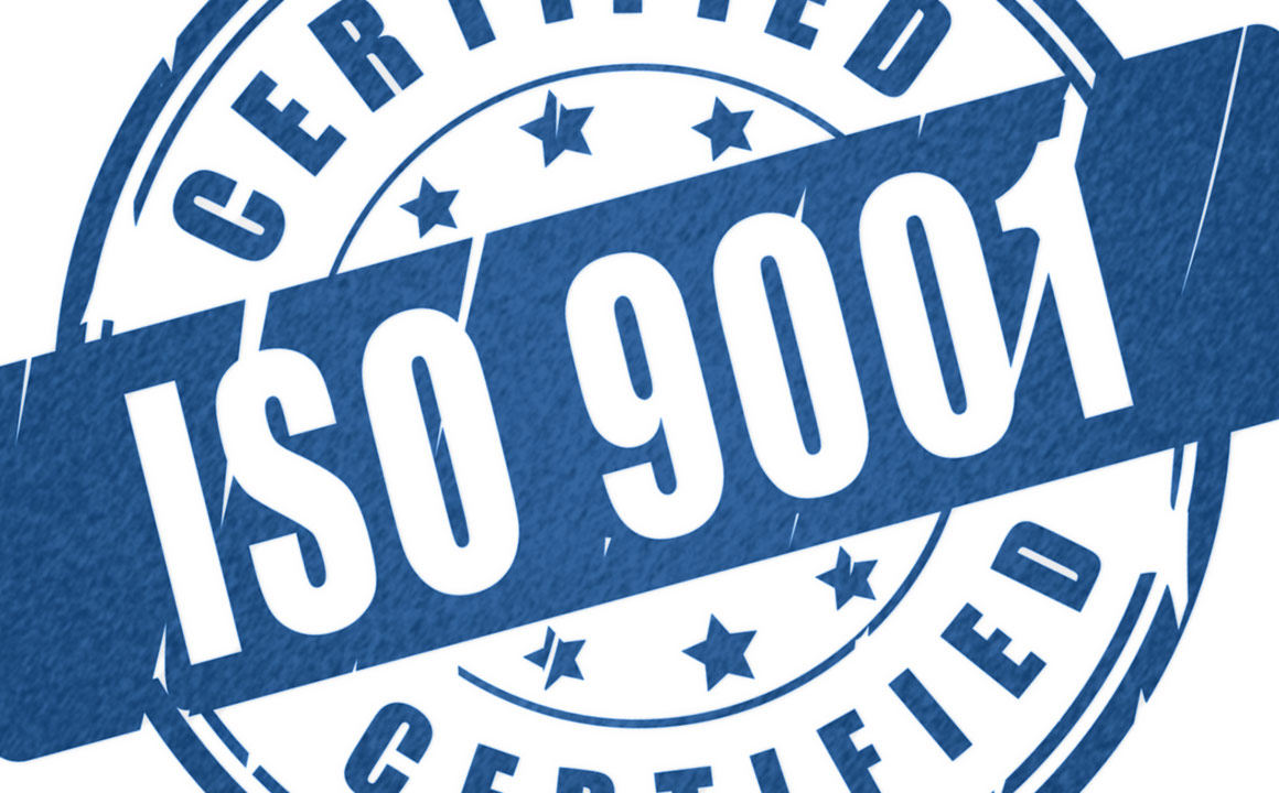 Image of ISO 9001 stamp