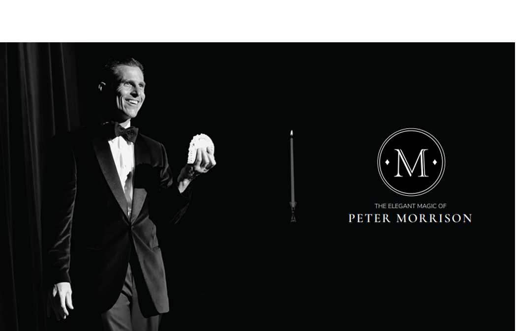 Image of the magician Peter Morrison