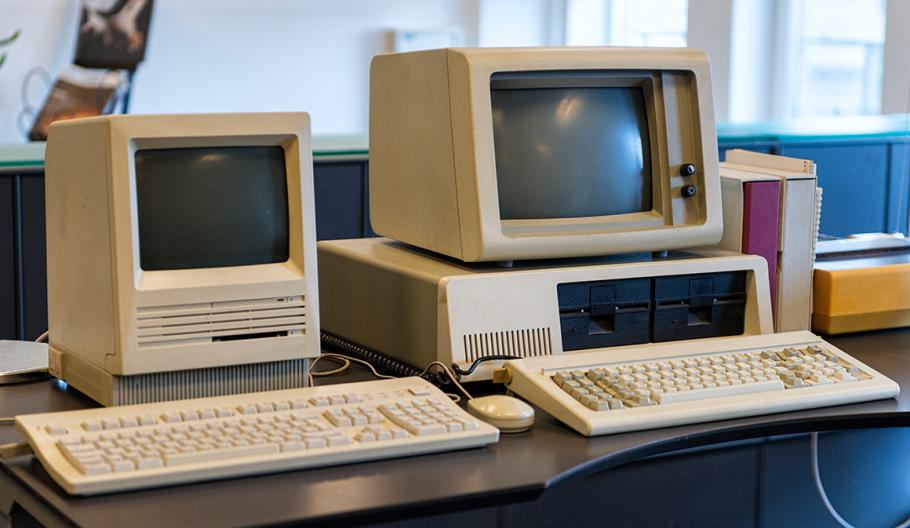 Image of old computers