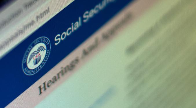 Image of the Social Security Administration website