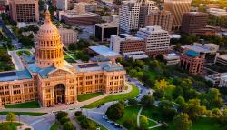 Image of Austin, Texas capitol building. 